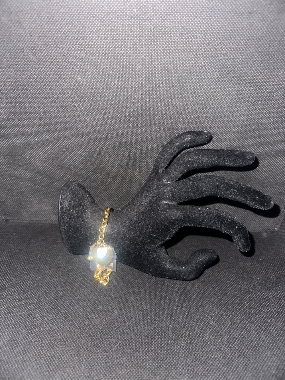 Gold Heart Charm Bracelet - Women Jewelry